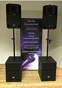Musikanlage RCF Partyset